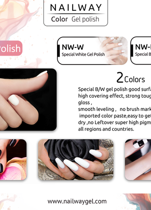 NW-W Special White Gel Polish