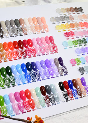 Nailway Poking Gel /Crack Effect Gel /Гель для дизайна с эффектом трещин KT1776-KT1856