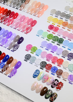 Nailway Poking Gel /Crack Effect Gel /Гель для дизайна с эффектом трещин KT1776-KT1856