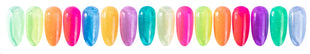 Nailway NEON Disco polish gel & NW-ND 16 colors