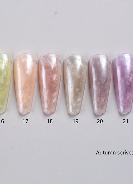 Nailway Autumn Shell Builder Gel & 7 Colors (3.0)