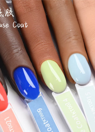 Nailway New Neon Cream Base Coat 24 Colors