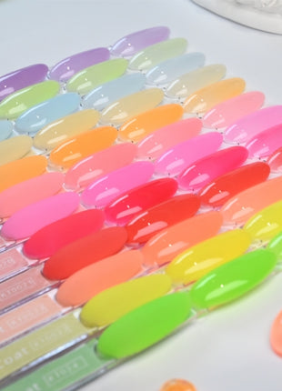 Nailway New Neon Cream Base Coat 24 Colors