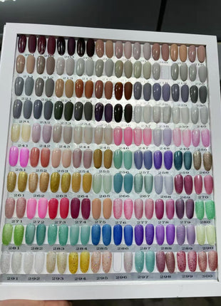 Nailway Gel Polish Color Plate 2025