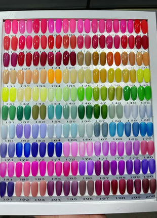 Nailway Gel Polish Color Plate 2025