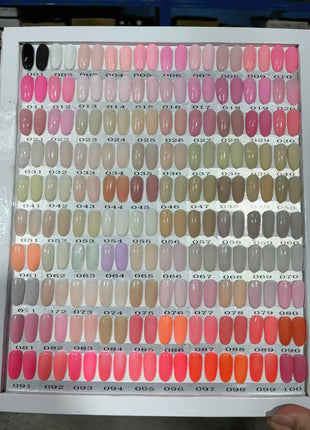 Nailway Gel Polish Color Plate 2025
