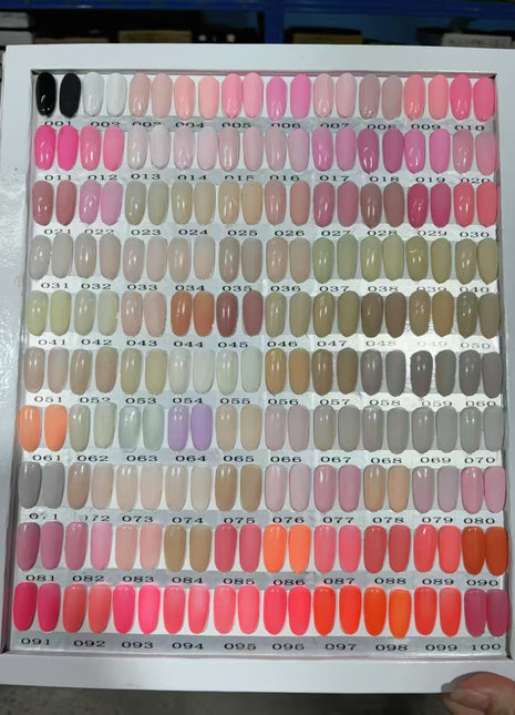 Nailway Gel Polish Color Plate 2025