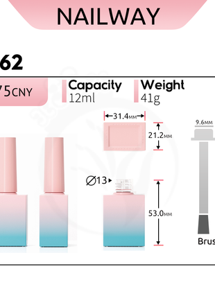 DH-562 Gel Polish Bottle